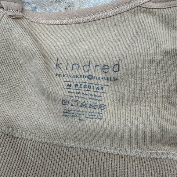 Kindred Bravely Womens Hands-Free Pumping & Nursing Bra M-Regular 34B-DD Beige - Picture 4 of 9